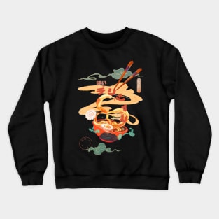 Ramen Bowl Illustration Crewneck Sweatshirt